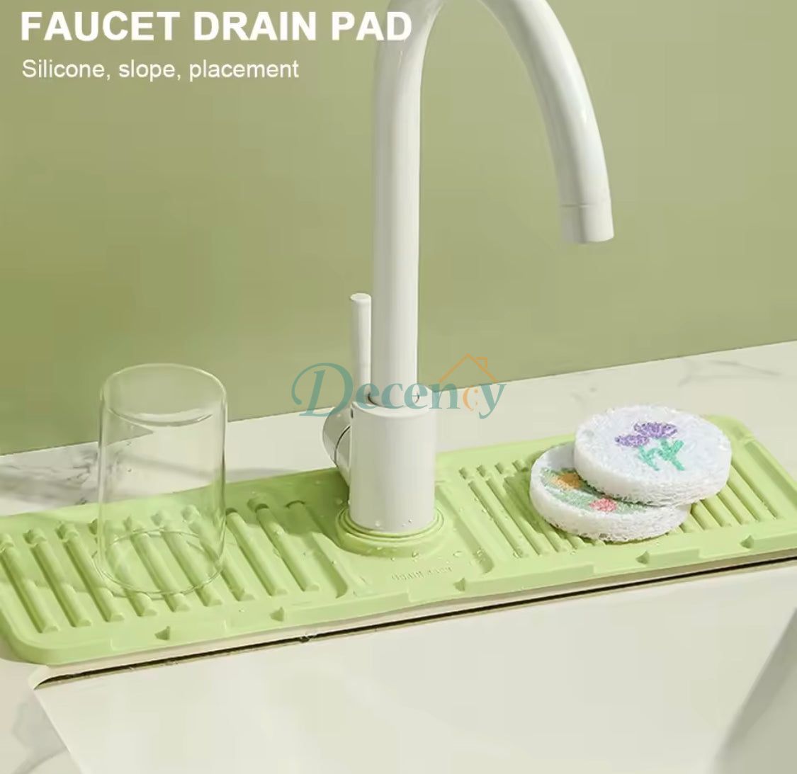 Silicone Faucet Drain Pad