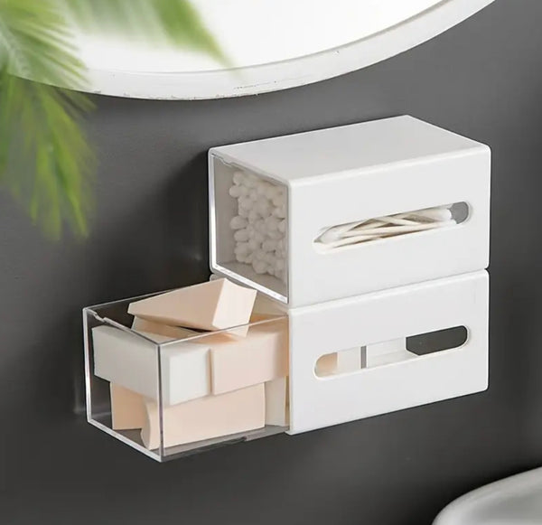 Wall-Adhesive Acrylic Storage Holder