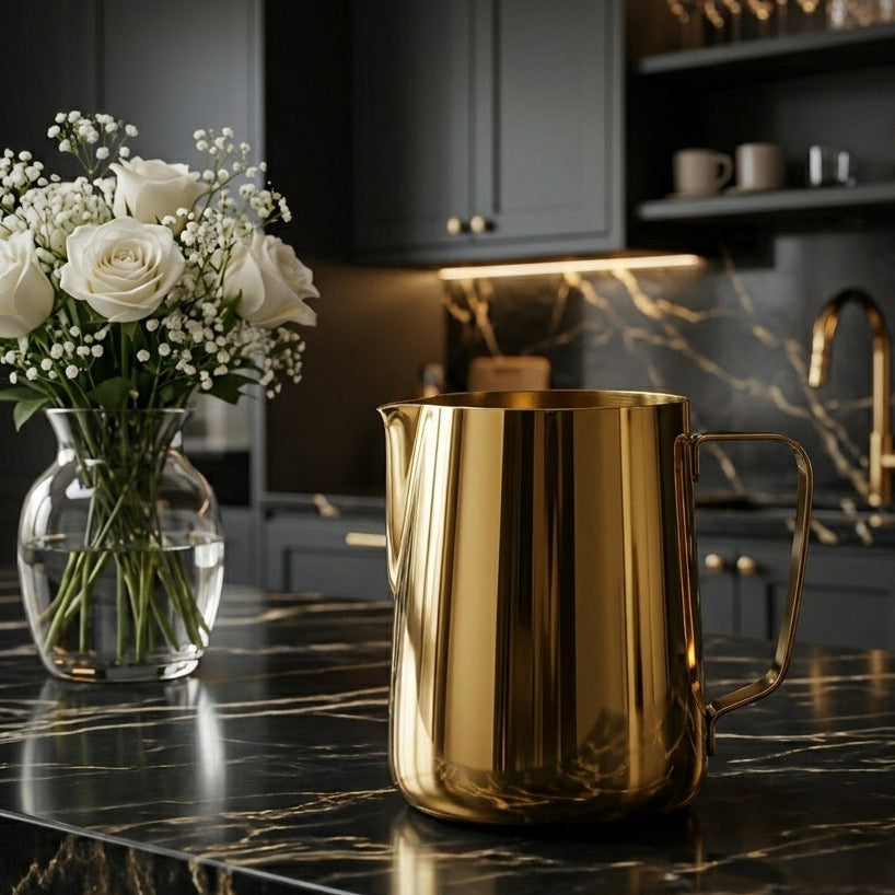 Premium Stainless Steel Milk Frothing Pitcher Jug