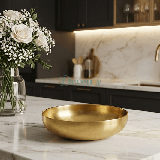 Luxury Gold Stainless Steel Seasoning & Serving Dish – 12.5cm