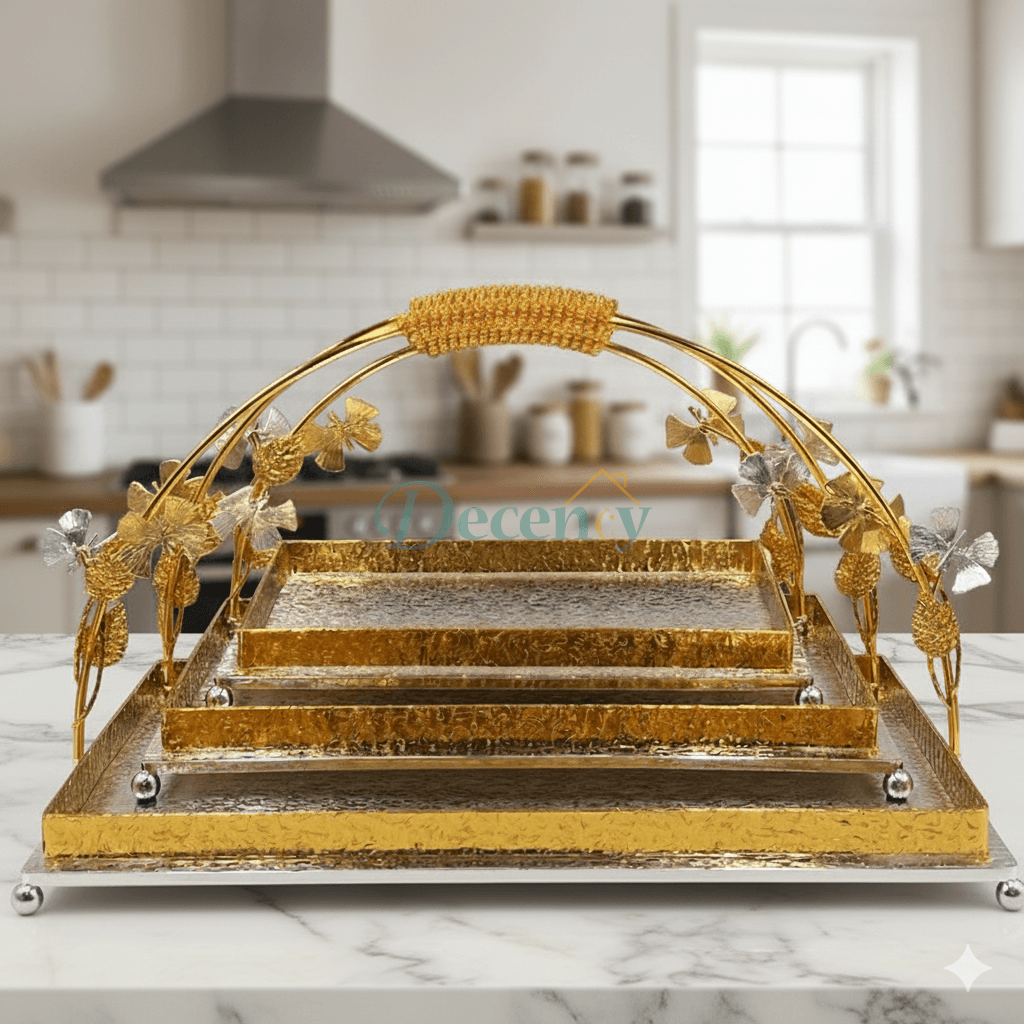 Golden Rectangle Platter Set