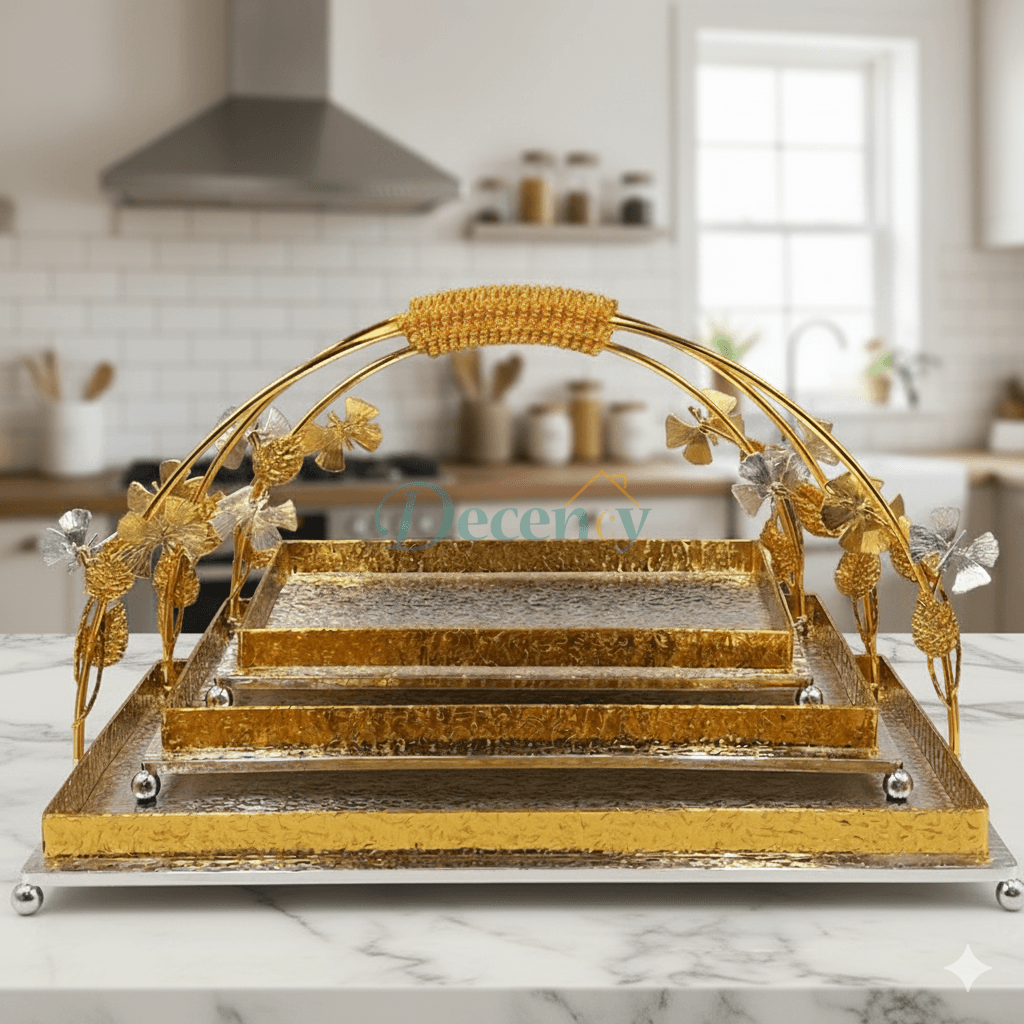 Golden Rectangle Platter Set