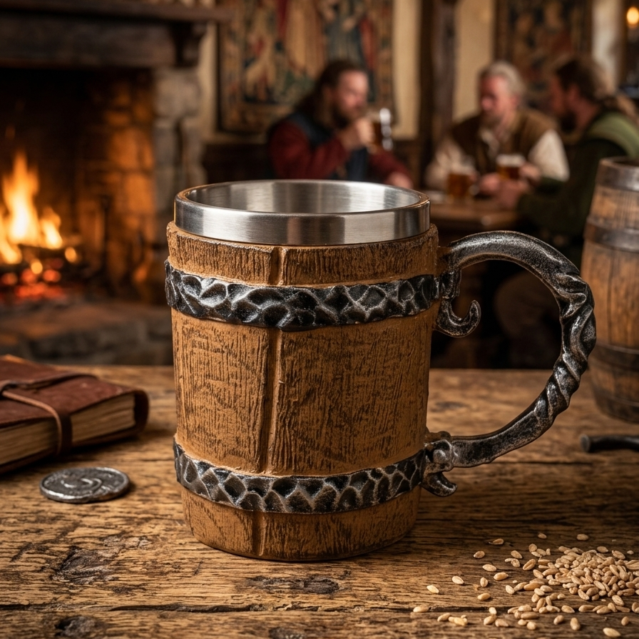 The Valhalla Forge Ultimate Medieval & Viking Warrior Tankard
