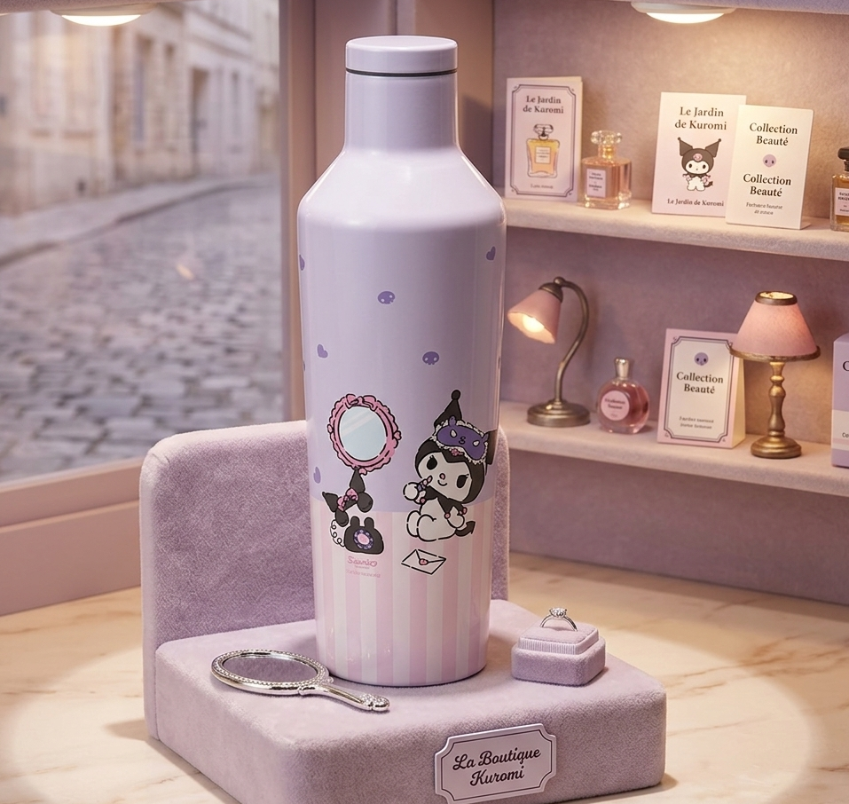 Corkcicle x Sanrio Characters Canteen 16 oz| Kuromi
