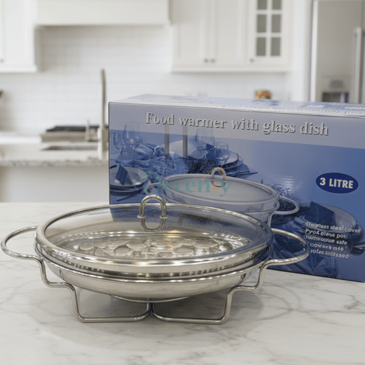 Stainless Steel Food Warmer Dish (Oval)