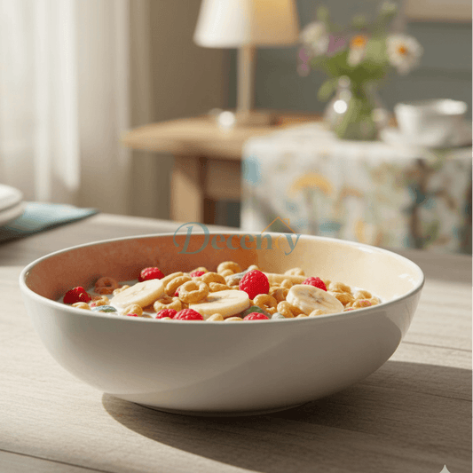 Danny Home Ceramic Hand Painted Bowl 8 Inch