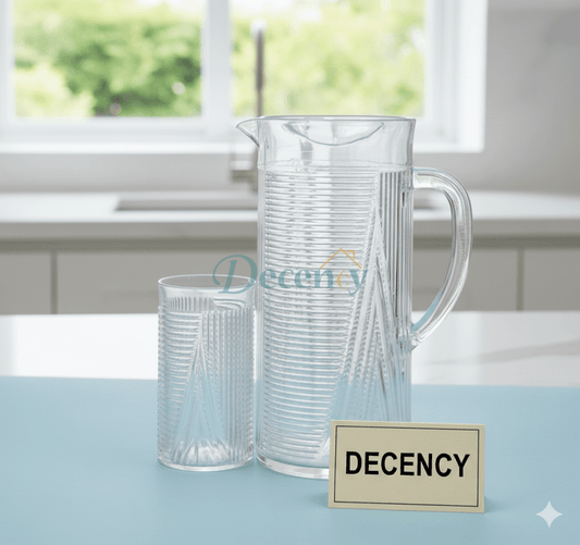 ClearElegance Acrylic Jug Set – Premium Quality