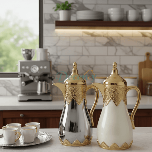 Shimizu Elegant Arabic-Style Vacuum Flask