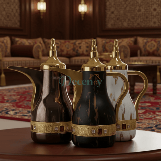 Shimizu Arabic-style thermos flask.