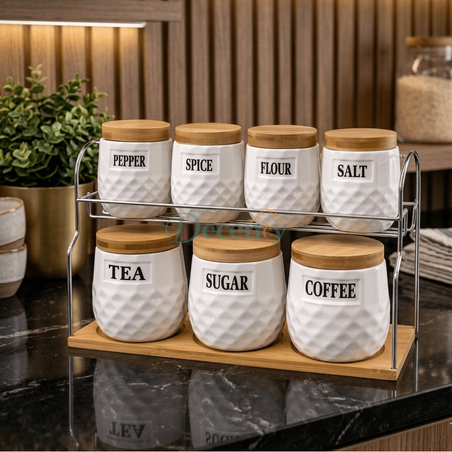 NordicNest 8-Piece Kitchen Storage Organizer Set