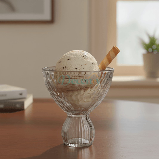300ml Ice Cream Bowl Set of 6 – Elegant Glass Dessert Bowls