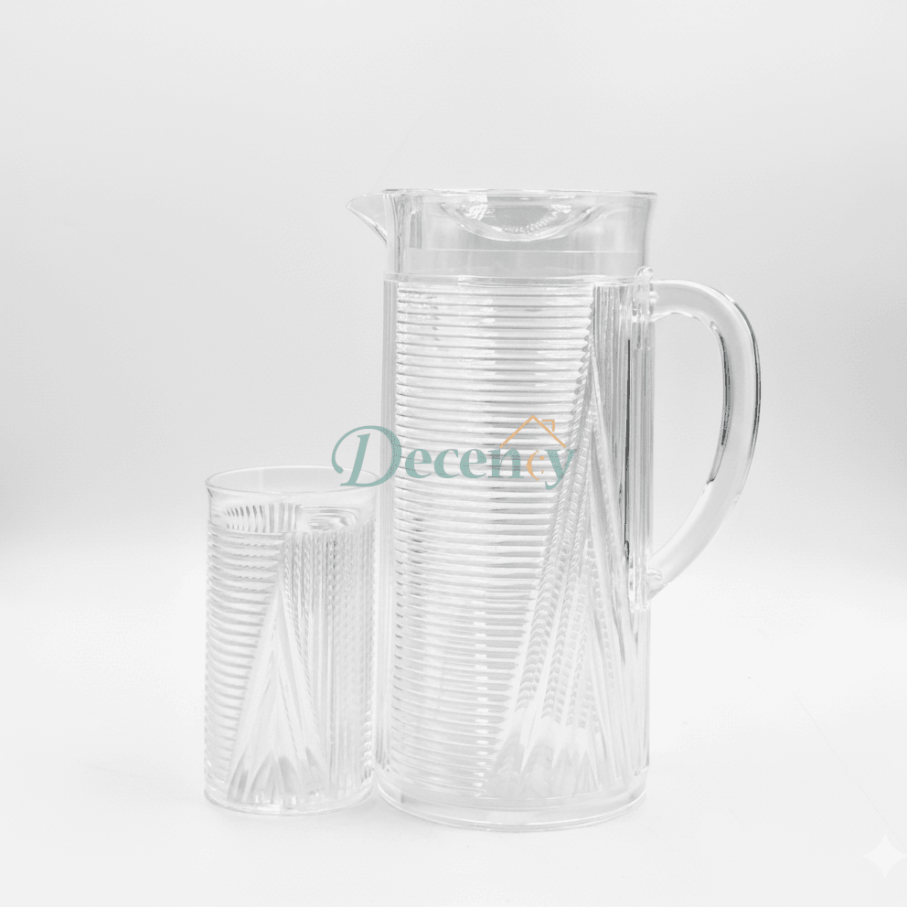 ClearElegance Acrylic Jug Set – Premium Quality