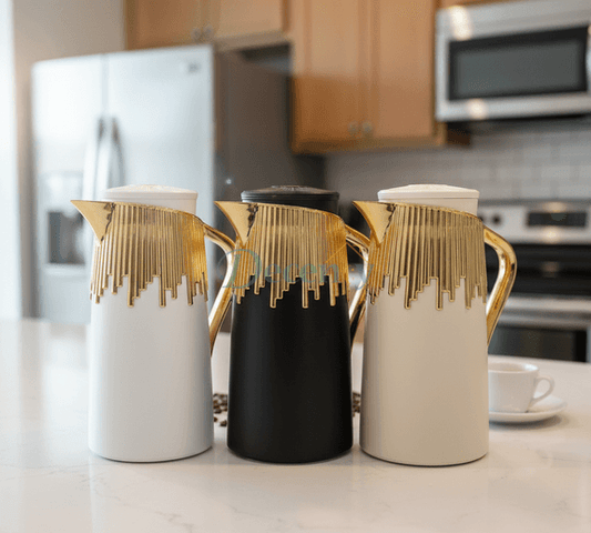 Golden Fancy Thermo Bottle Design Flask