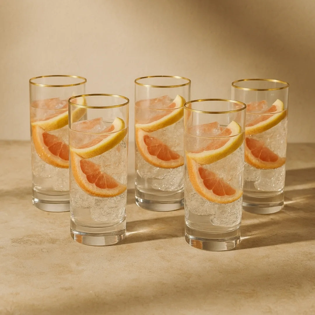 CrystalClear 6-Piece Glass Set – 460ml
