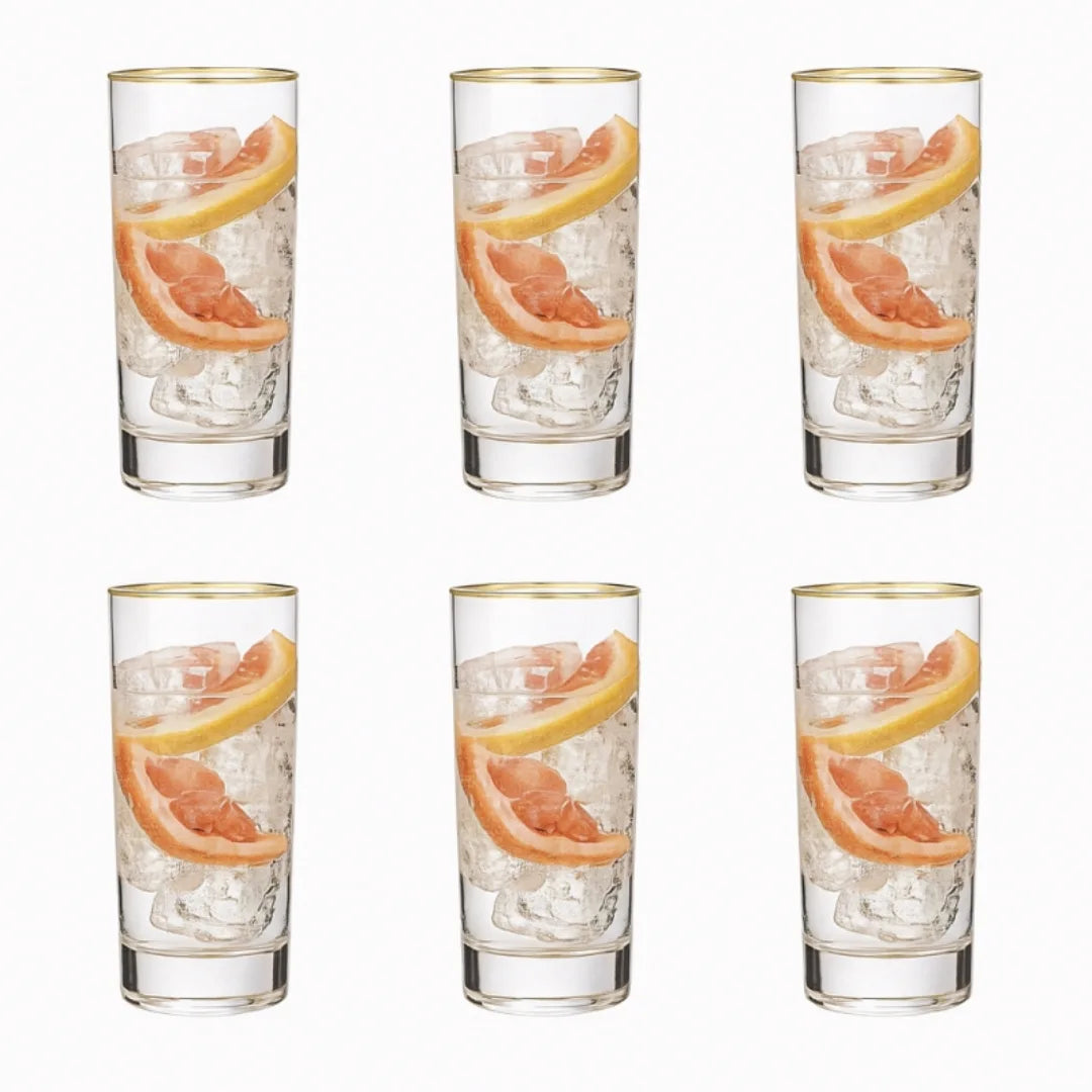 CrystalClear 6-Piece Glass Set – 460ml