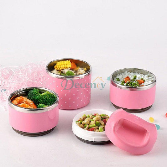 Stainless Steel Round Lunch Tiffin Box