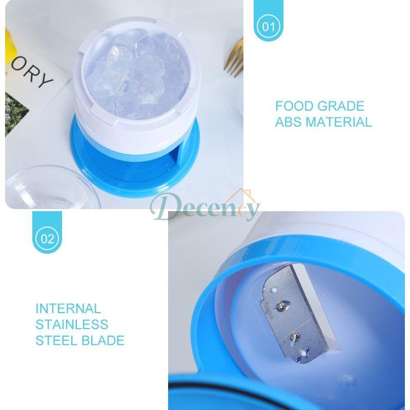 Portable Ice Crusher - Manual - Decency