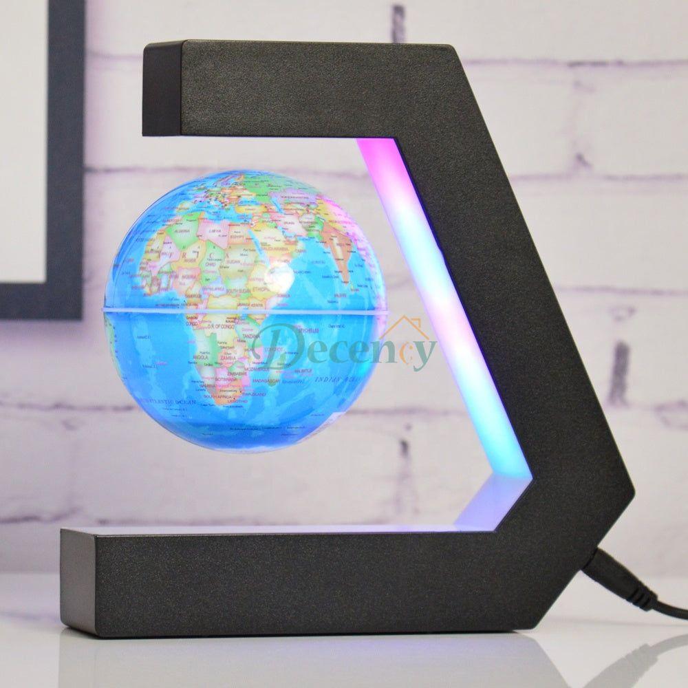 Magnetic Levitation Globe with LED Light ( 1 )