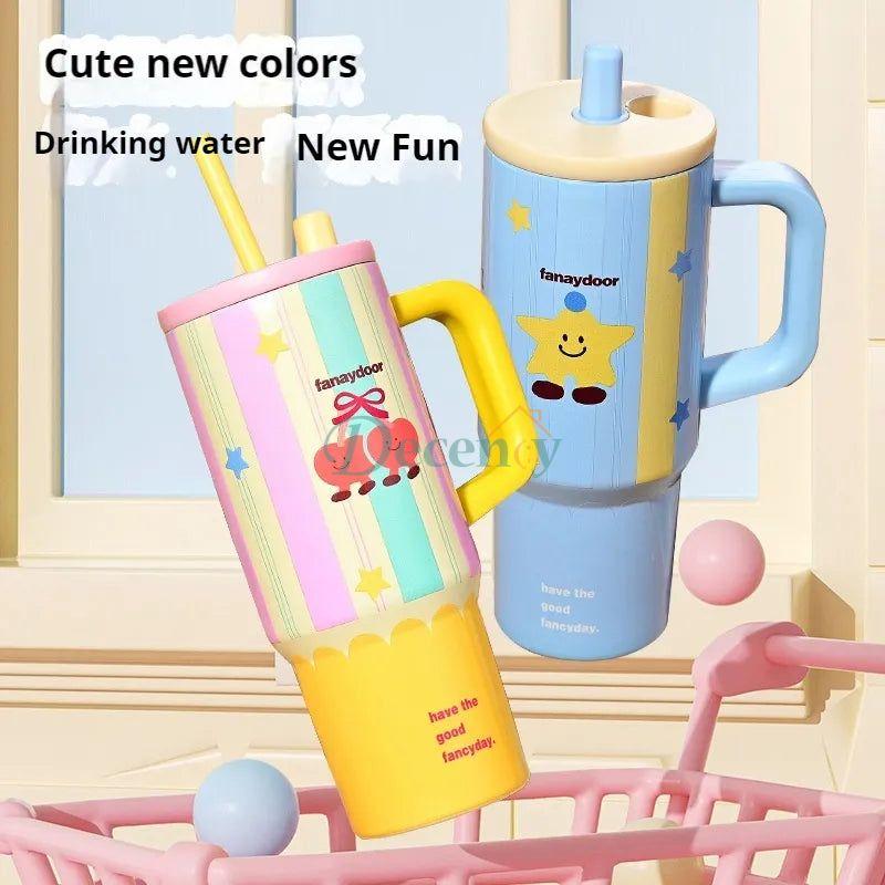 1200ml Printed Stainless Steel Tumbler