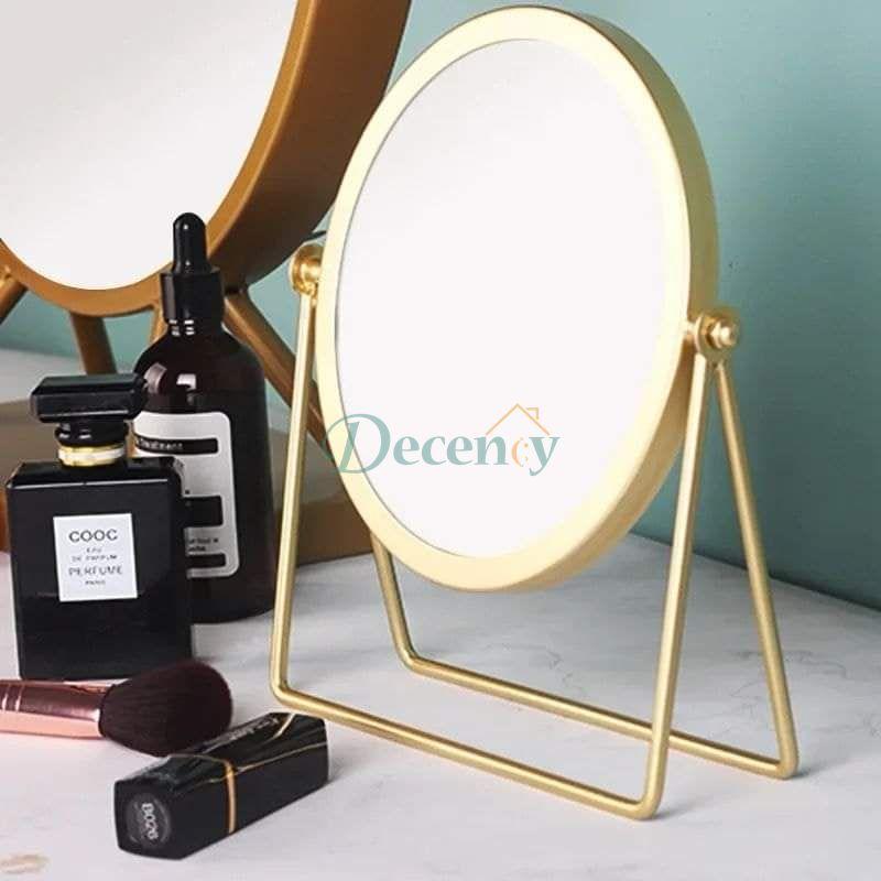NORDIC GOLDEN DESKTOP MIRROR