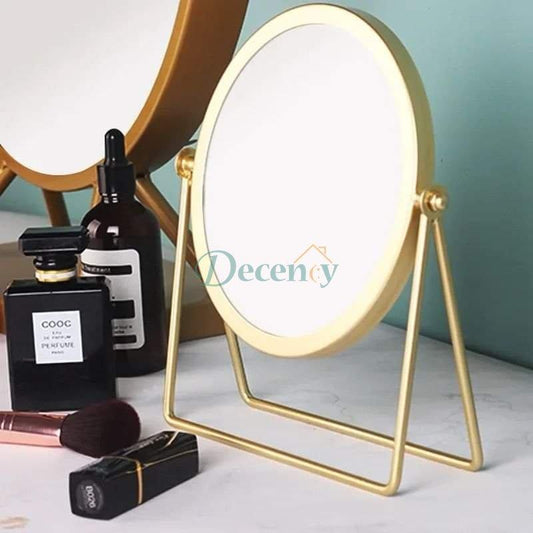 NORDIC GOLDEN DESKTOP MIRROR