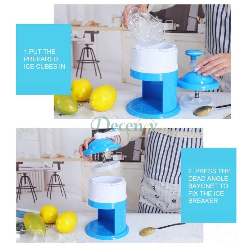 Portable Ice Crusher - Manual - Decency
