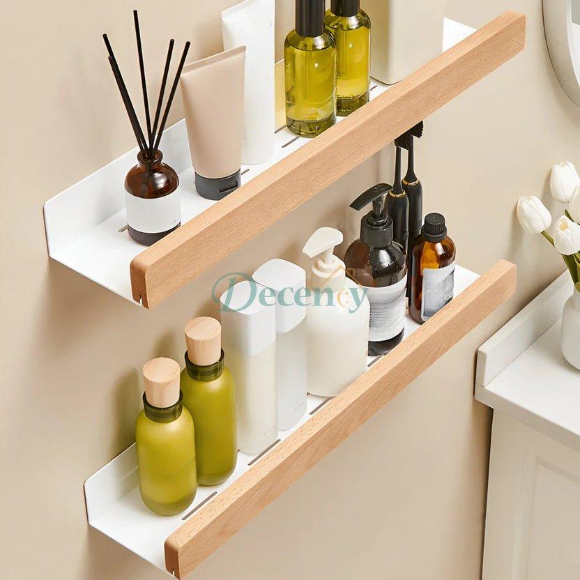 AquaLine Self-Adhesive Wall Mount Storage Shelf