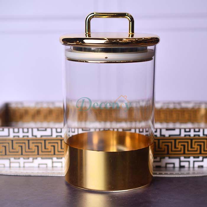 CrystalClear Acrylic Storage Jar – Durable, Transparent & Airtight Container ( 2 )