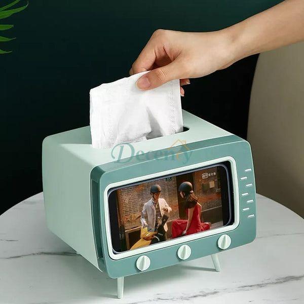 TV Style Tissue Box
