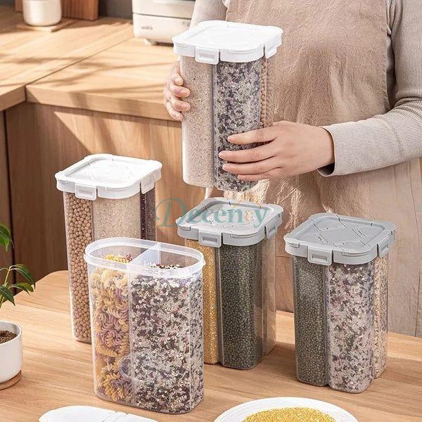 4 Partition Sealed Airtight jar - Decency
