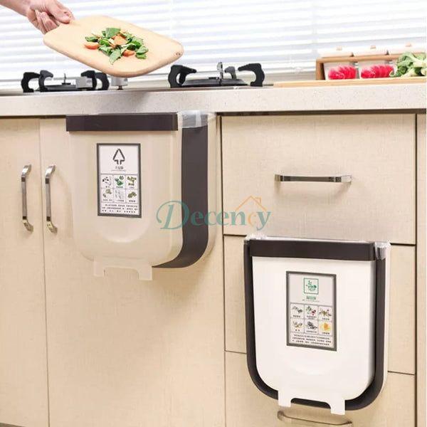 Foldable Cabinet Hanging Trashbin - Decency