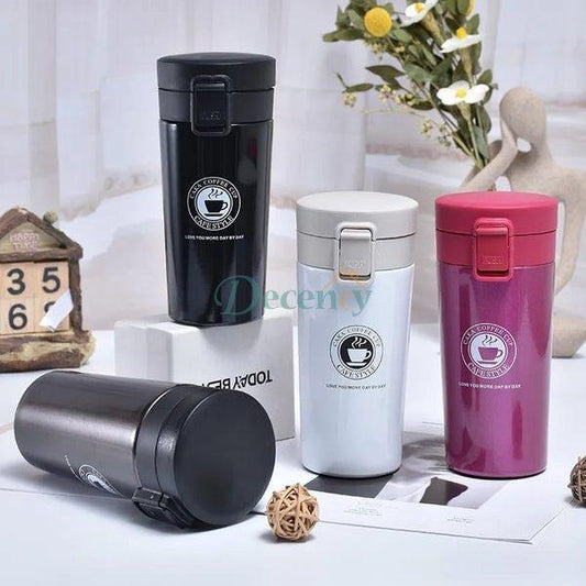 Portable Travel Coffee Mug - Decency