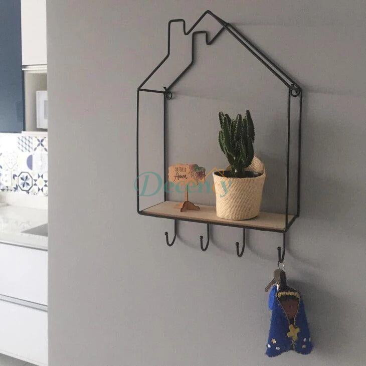 Hut Style Wall Shelf - Decency