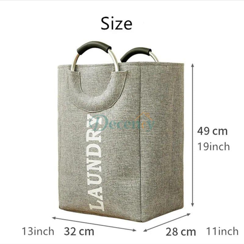 Portable Folding Laundry Basket (High Quality)