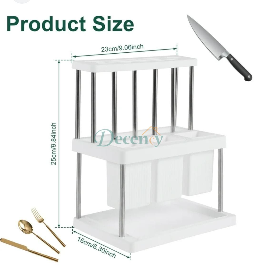 Chopstick Drainer Spoon Fork Storage Rack