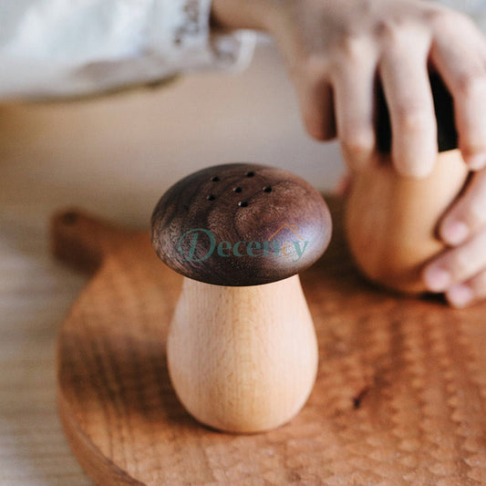 Cute Mushroom Style Salt & Pepper Shaker (Pair)
