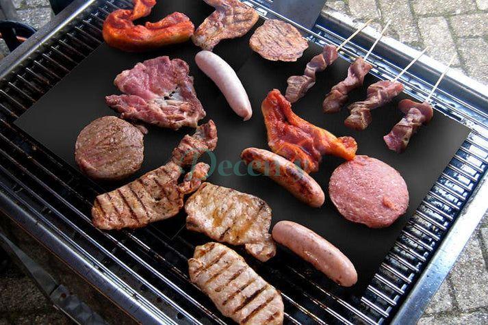 Non-Stick BBQ Grill Mat Set of 3 - Decency