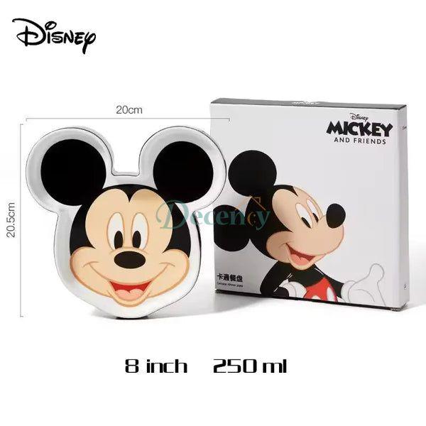 Mickey Mouse Ceramic Plate 8 inch
