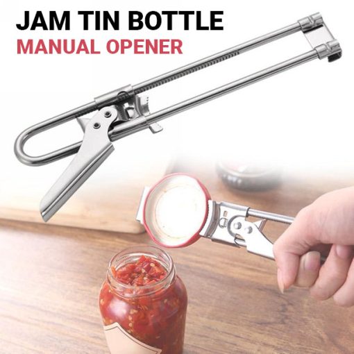 Adjustable Multifunctional Stainless Steel Can Opener