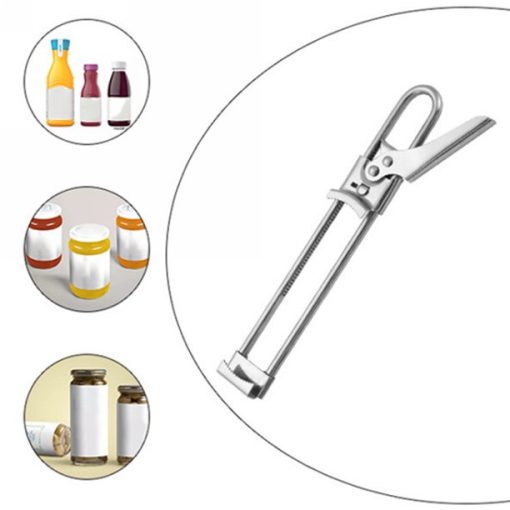 Adjustable Multifunctional Stainless Steel Can Opener