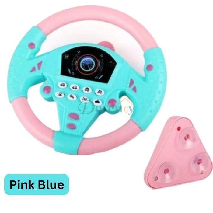 Multifunctional Musical Steering Wheel for Kids