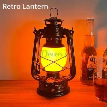 Lantern Lamp Rechargeable Hanging