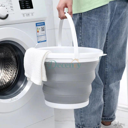 Multifunctional 10L Silicone Bucket