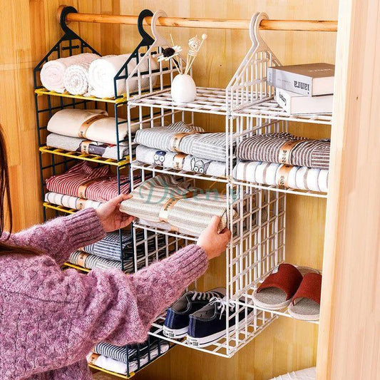 5 Layer Hanging Wardrobe Organizer