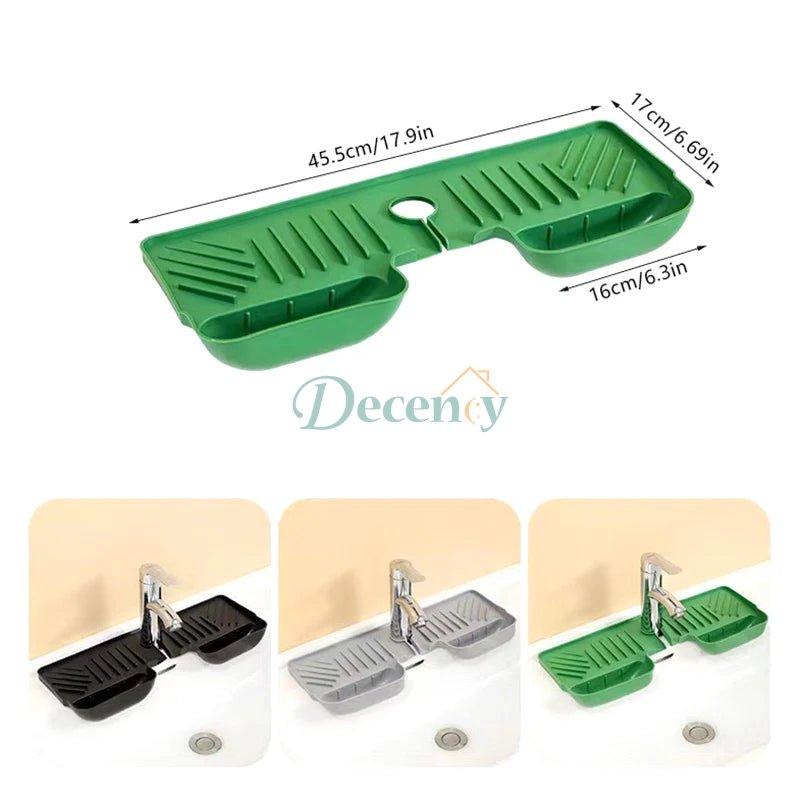 Silicone Sink Splash Guard – Waterproof Draining Mat for Kitchen