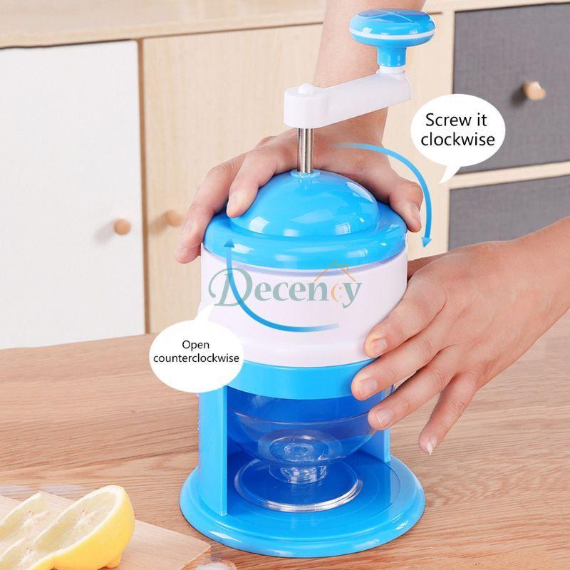 Portable Ice Crusher - Manual - Decency