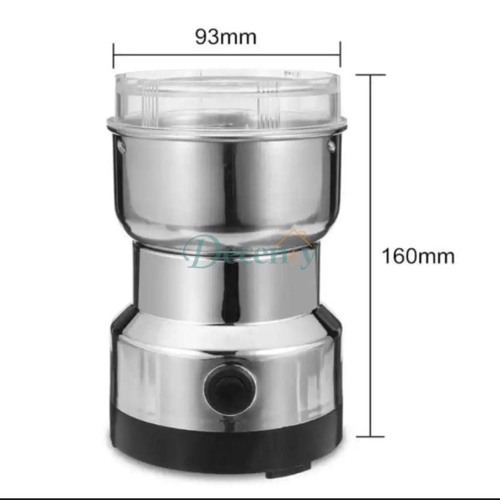 Household Electric High Quality Stainless Steel Grinder (4 Blades) - Decency