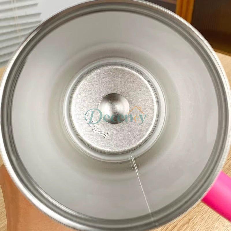 Stainless Steel Tumbler Mug with Straw Handle Water Bottle 1200ml