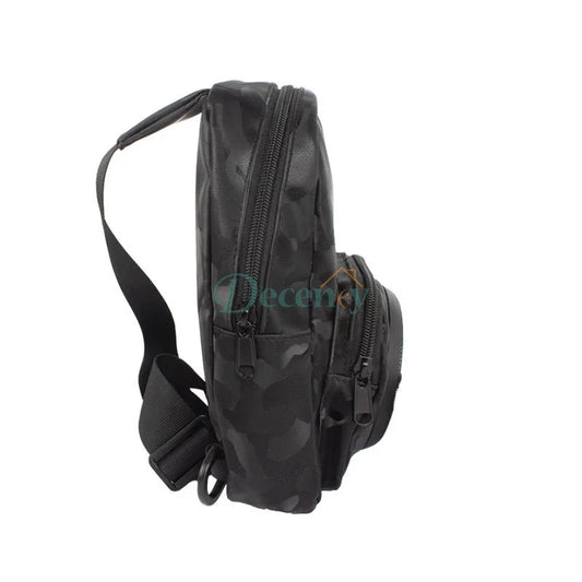 Multifunctional Single Shoulder Chest Bag Wireless Bluetooth Speaker With RGB Color Lights