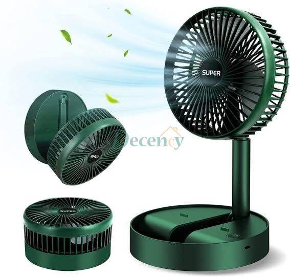 Desktop Telescopic Rechargeable Fan